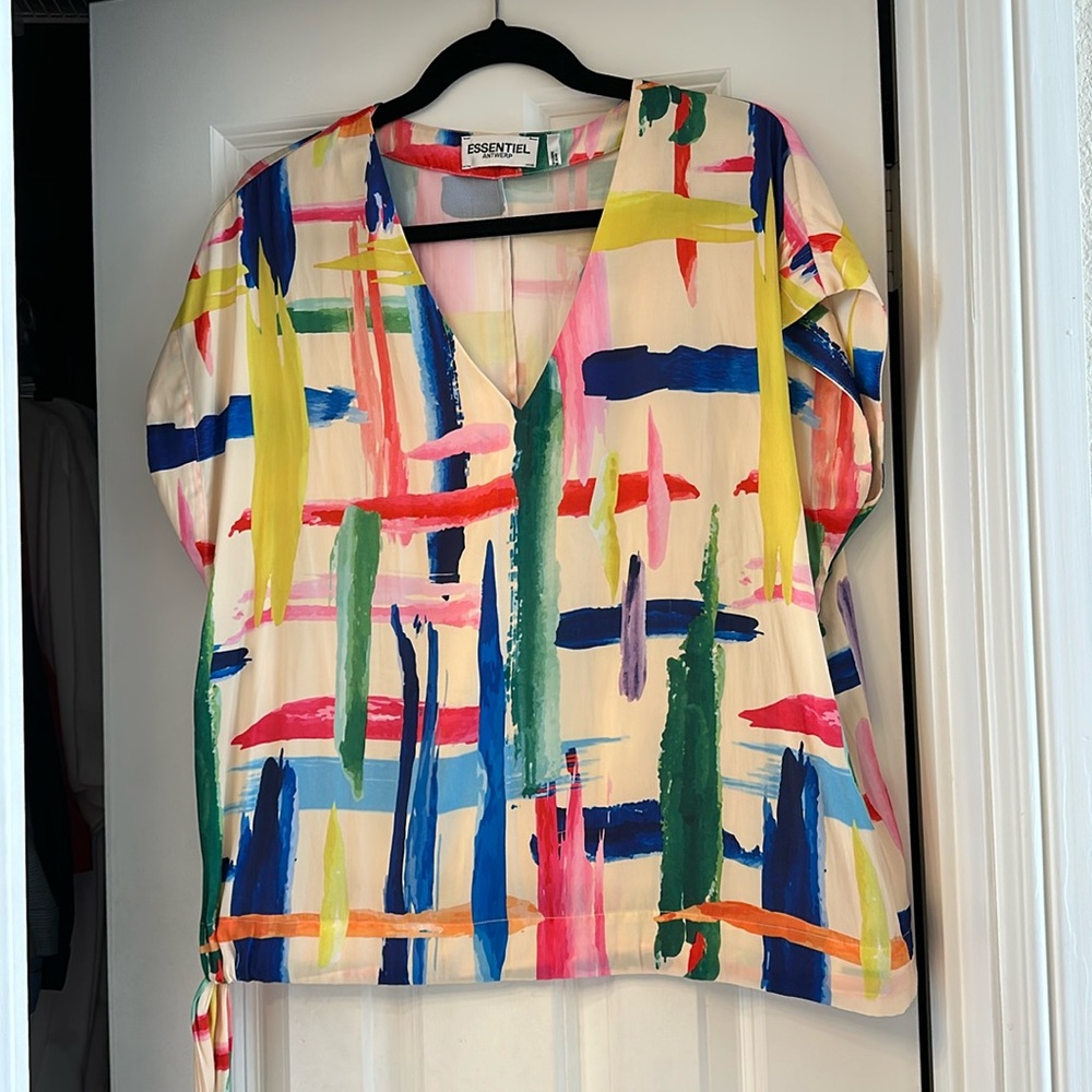 Essential Antwerp silky blouse
